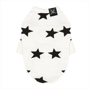 Long Sleeve Star Shirt in Ivory S/M - New Puppy Angel